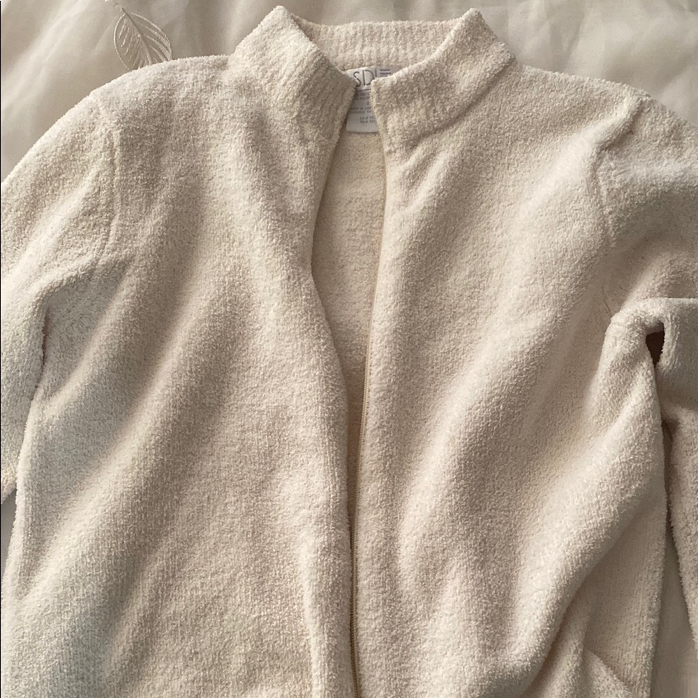 Cream Teddy Jacket